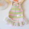 Ropa para Perro Mascota Gato Vestido de Princesa Perro Pequeño Oso Amargoso Teddy Ledge Vestido Ropa para Mascota Primavera y Verano Delgada
