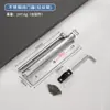 Fechador de Porta Simples de Aço Inoxidável Mola Ajustável Amortecimento Porta Doméstica Leve Silencioso Invisível Fechador Automático de Porta