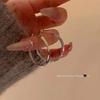 Pendientes de aro grandes y sencillos que combinan con todo, pendientes de aro lisos para mujer, pendientes de alta calidad, nuevos pendientes populares de 2024