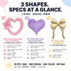 Globos grandes en forma de corazón y mariposa de 46 pulgadas estilo ins de Amazon para San Valentín, Festival Qixi, bodas y cumpleaños