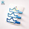 Ins Crown Hairpin Conjunto de 3 peças Verão All-match Sweet Bangs Broken Duckbill Clip High-grade Side Hairpin Headwear