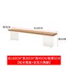 Nova mesa de jantar de acrílico de madeira maciça de estilo nórdico Mesa de jantar de madeira de freixo simples Mesa retangular de apartamento pequeno doméstico