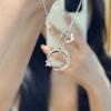 Collar Nuevo Estrella Luna y Mar Moda para Mujer Collar de estrella luna de calidad neta Estilo coreano ins temperamento colgante cadena clavícula