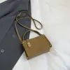 Bolso de Hombro con Cierre Versátil Ligero de Lujo para el Trabajo Nuevo Bolso Cruzado de Gran Capacidad para Salidas Color Sólido Bolso de Mano para Almacenamiento