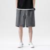 Shorts esportivos casuais masculinos, calças finas de cinco pontas, estilo japonês, marca da moda, seda gelada, calças de basquete de secagem rápida