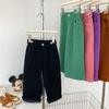 Pantalones para Niñas Estilo Otoño 2026, Pantalones de Pana Lisos Estilo Coreano, Pantalones Casuales Rectos Holgados para Niños