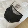 Ropa interior de encaje para mujer estilo Puro Deseo 10A Algodón Extendido Antibacteriano en la Entrepierna Sin Costuras de Cintura Baja Sexy