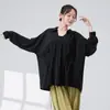 Ropa Diaria de Práctica para Estudiantes de Arte Estilo Nacional, Camisas Amplias para Cubrir, Ropa de Danza Clásica, Tops de Yoga Fluidos