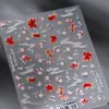 Adesivos de Unha Tensor Estilo Chinês Flor de Lótus Peixe Koi M-1152 Nova Série Estilo Chinês Folha de Bambu Orquídea Flor de Pessegueiro Magnólia