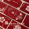 Sobre Rojo para Bodas 2025 Nuevo Modelo Regalo de Compromiso de Mil Yuanes con Carácter de Doble Felicidad, Bolsillo Rojo Modificado para Recién Casados