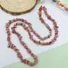 Cristal Natural Tiras de Grava Asimétricas Cuentas Sueltas Pulsera DIY Collar Accesorios de Joyería Cuentas Semiacabadas Venta al por Mayor