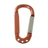 Venta Directa de Fábrica Mayoreo Llavero Cuadrado, Mosquetón de Escalada de Aleación de Aluminio, Gancho Accesorio para Mochila, Clip para Colgar Tres Llaves