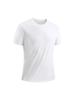 Camiseta de verano de manga corta con cuello redondo para hombre y mujer, para deportes al aire libre, running, fitness, ocio, holgada, de seda helada, de secado rápido.