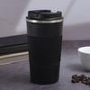 Termo de Acero Inoxidable 304 para Café de Comercio Exterior, Taza de Agua de Negocios de Moda para Coche, Taza de Beber con Marca de Vacío Manual