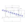 Caja de Aluminio 39*88*100mm, Carcasa de Aluminio, Caja para Fuente de Alimentación, Carcasa de Aluminio para Cargador, Caja para Instrumentos, Caja de Aluminio