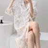 Camisón nuevo de algodón nube estilo japonés dulce y adorable para mujer talla grande camisa vestido de pago para ropa de exterior ropa para el hogar