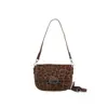 Bolsa Pequena com Costura Retrô para Mulheres 2025 Nova Moda Bolsa Sela Versátil Transversal Bolsa Pequena Popular Bolsa de Ombro para o Dia a Dia