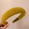 2026 Nuevo Estilo Diadema de Mujer Plisada de Ala Ancha Sensación de Alta Gama Cubre la Parte Superior del Cráneo Hace que la Cara se Vea Más Pequeña Cubre la Raya del Cabello Pinza para el Cabello Accesorio para el Cabello