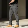 Pantalones Tácticos Commander X7 Elásticos Impermeables Camuflaje Pantalones de Entrenamiento Primavera y Otoño Pantalones Cargo para Exteriores Ajuste Holgado Resistentes al Desgaste Especiales para Hombre