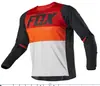 Venda Quente Roupa de Downhill Cabeça de Raposa Raposa Camiseta de Manga Longa Roupa de Ciclismo para Mountain Bike Roupa de Corrida para Veículo Off-Road Personalização