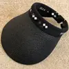 Chapéu Visor Esportivo de Verão da Moda para Venda por Atacado para Mulheres, Chapéu de Sol, Chapéu de Pescador, Novo Chapéu Grande com Aba para Proteção Solar