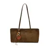 Bolso de hombro versátil vintage para mujer, bolso de axila elegante de gran capacidad, bolso tote simple a la moda, bolso de mano ligero para ir al trabajo