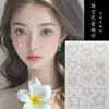 Raiz de montanha Adesivos de diamante maquiagem para os olhos colorida rosto olho desempenho maquiagem vem com adesivos de strass pegajosos Adesivos de diamante de cristal maquiagem para os olhos Diamante