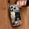 Capa de Celular Temática de Gato Adequada para Comércio Exterior para iPhone 17 Pro Max Capa Protetora Dois em Um, Estilo Fofo para Apple 14 e 15