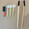 6 fileiras de escova de cerdas selvagens de dureza média com cabo de plástico, Bodhi, Escova de limpeza de Jade, escova de cerdas