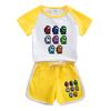 Ropa para Matar Lobos Espaciales Ropa Infantil Traje de Manga Corta para Niño 2022 Nuevo Estilo Occidental Moda para Bebé Atractivo Ropa de Verano