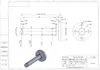Montaje de Brida Articulada Flotante Tipo Brida Redonda Eje con Ranura para Anillo de Retención Pasador Voladizo 45# Núcleo de Eje WHE01