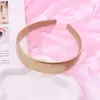 Tiara de Couro Colorida 2,5cm para Mulheres Estilo Dopamina Acessório de Cabeça Versátil Moda Acessórios de Cabelo Estilo Coreano Modelo Mais Vendido Transfronteiriço