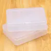 PP Transparente con Tapa Piezas Pequeñas de Joyería Bocadillos Papelería Organizador Caja Vacía Caja de Almacenamiento Caja de Plástico Caja de Embalaje