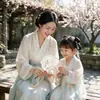 Abanico bordado infantil de estilo tradicional, abanico bordado por ambos lados, abanico de baile de verano con borlas, abanico bordado para disfraz antiguo de mujer Hanfu cheongsam