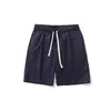 Shorts Casuales para Hombre 2026 Verano Nuevo Estilo Delgado Cintura Elástica Deportivos Transpirables Sueltos de Longitud Media Shorts Simples de Cinco Puntos para Hombre