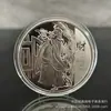 Moneda conmemorativa Suerte Suerte Suerte Suerte Suerte Suerte Suerte Suerte Suerte Suerte Suerte Medalla conmemorativa del Dios de la Riqueza de los Cinco Caminos adornos pequeños acompañante para banquete de bodas banquete de cumpleaños