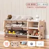 Estante Infantil para Guardar Brinquedos de Chão Multicamadas Doméstica para Bebê Armazenamento de Brinquedos Estante Simples de Classificação Caixa de Armazenamento Armário de Armazenamento