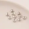 Estilo Casual Banhado a Cobre Ouro Real 18K K Branco Brilhante Coração Pingente de Coração Joia Colar Brincos Acessórios DIY Material