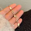 Pulseira Brilhante de Diamante Gato Nariz de Porco Pedra Olho de Gato para Meninas, Estilo Ins Leve Luxo Alto Padrão Joias Exquisite, Presente de Aniversário para Namorada