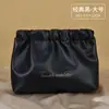 Bolsa de armazenamento de batom INS, porta-moedas portátil, bolsa para absorventes, bolsa de armazenamento pequena requintada, cor sólida