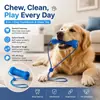Ferramenta Auxiliar para Escovar Dentes de Cachorro Estilo Novo Transfronteiriço Brinquedo de Borracha para Dentição e Limpeza dos Dentes Limpeza Oral Interativa Remove Tártaro
