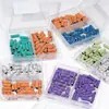 Mini 3,0 mm cor arte de unhas pequeno anel de areia pacote duplo 50 grãos anel fosco para remover a pele morta