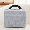 Bolsa de feltro atacado de fábrica nova 14 polegadas desenho animado criativo viagem armazenamento grande capacidade presente estojo de maquiagem