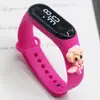 Nuevo Reloj de Muñeca LED de Princesa de Dibujos Animados Anime Reloj Electrónico Lindo para Deportes al Aire Libre Reloj de Regalo en stock