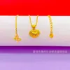 Nuevo Collar con Colgante de Hielo Triturado Corazón para Mujer, Personalidad de Moda, Lujo Ligero, Dulce Forma de Corazón, Collar de Gama Alta al por Mayor