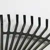 Ancinho de Plástico para Grama, Ancinho de Jardim para Folhas, Ferramenta de Jardinagem para Remoção de Folhas, Ancinho Espessado de Nove Dentes para Limpeza de Folhas Caídas e Plantas