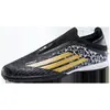 Zapatos de fútbol para niños con tacos TF para césped artificial, deportes al aire libre, AG con tacos largos, para competición, entrenamiento, para niños