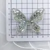Parches de Tela con Mariposas Tachonadas de Pedrería de Gama Alta para Nicho, Accesorios, Decoraciones para Fundas de Teléfono, Materiales para Manualidades al por Mayor