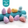Fabricantes de huevos de belleza sin látex, súper suaves, no comen polvos secos y húmedos, borla de huevo de maquillaje de doble uso, se pueden personalizar en varios estilos