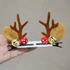 Explosiones Nuevas Transfronterizas Serie Komori Peluche Cuerno Pasador Diadema Tocados Hongo de Navidad Bola de Pelo Diadema Linda